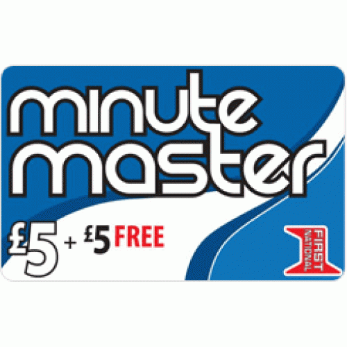 Minute Master £5 International Calling Card