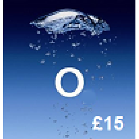 O2 Mobile £15 Topup Voucher