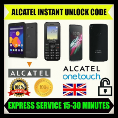 Unlock Code for Alcatel OT-5045A, 5045D, 5045F, 5045G, 5045X Instant 100% Safe