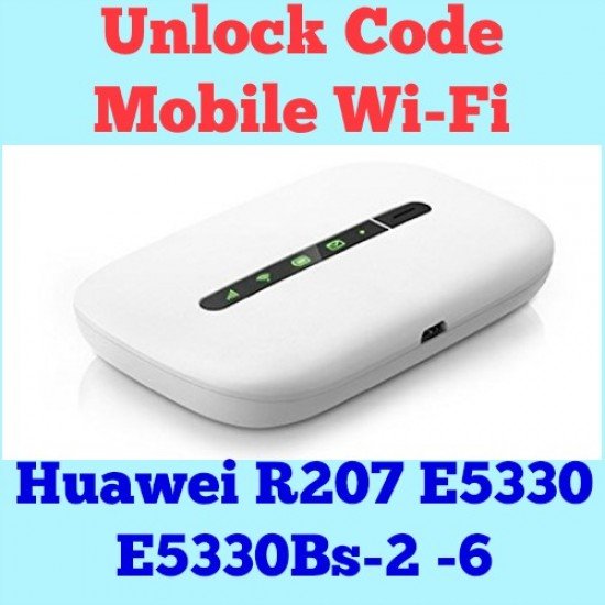 Unlock Huawei R207 E5330 E5330Bs-2 -6 Mobile Wi-Fi