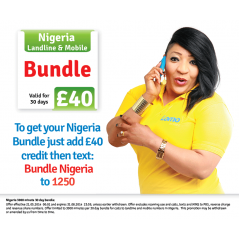 Lomo Mobile £40 Bundle To Nigeria