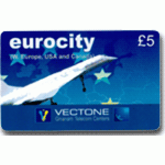 Eurocity £5 International Calling Card
