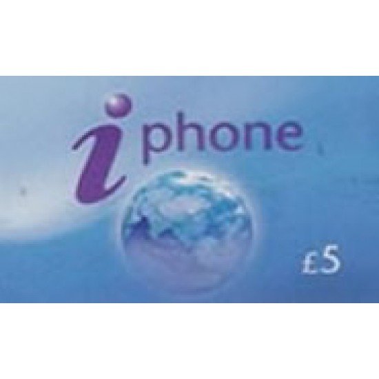  iPhone £5 International Calling Card