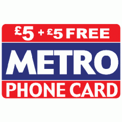 Metro Phone Card £5 International Calling Card