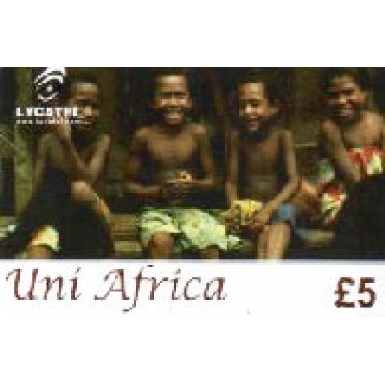Uni Africa £5 International Calling Card