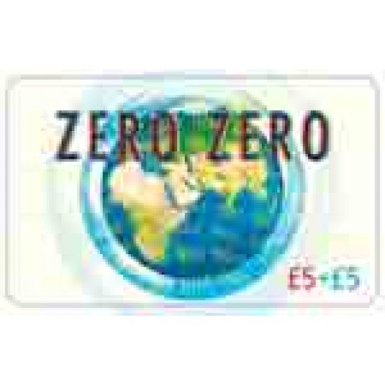 Zero Zero £5 International Calling Card