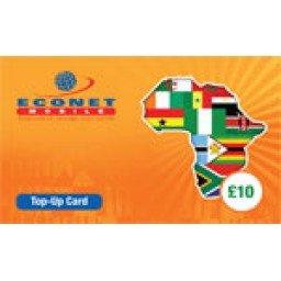 Econet Mobile £10 Topup Voucher