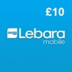 Lebara Mobile £10 Topup Voucher