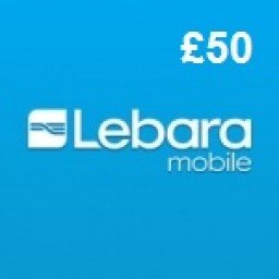 Lebara Mobile £50 Topup Voucher