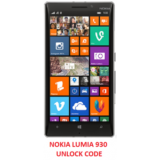 Nokia Lumia 930 Cheap Unlocking Code