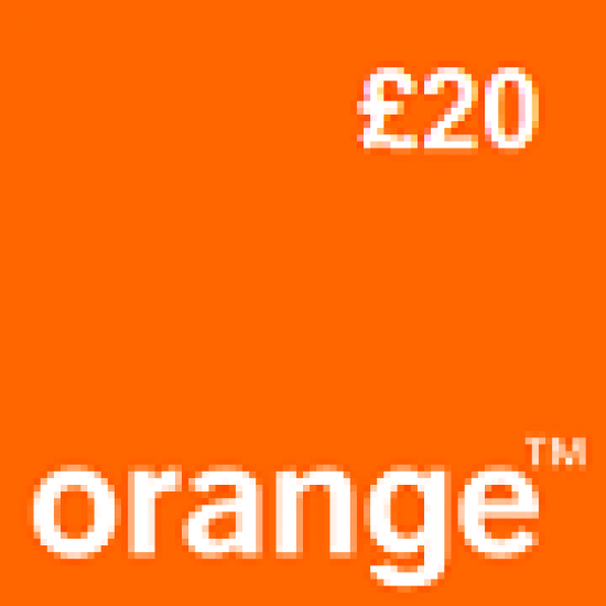 Orange £20  Topup Voucher