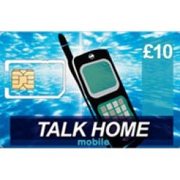 Talk Home Mobile £10 Topup Voucher