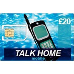 Talk Home Mobile £20 Topup Voucher