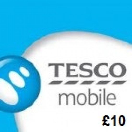 Tesco Mobile £10 Topup Voucher