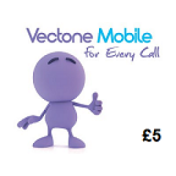 Vectone Mobile £5 Topup Voucher