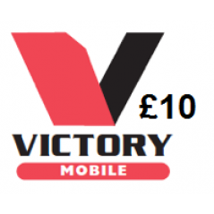 Victory Mobile £10 Topup Voucher