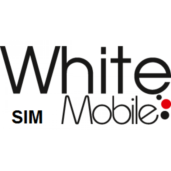 White Mobile Pay As You Go SIM