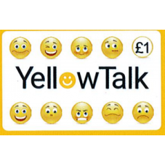 Yellow Talk £1 International Calling Card