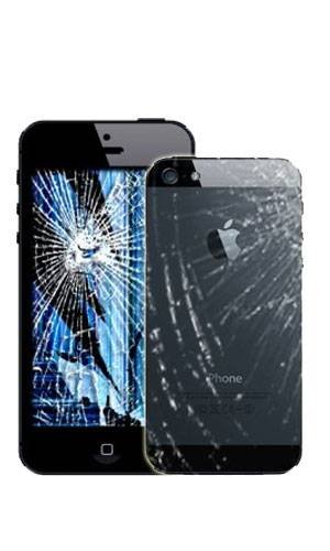 iPhone 5 Broken LCD + Back Repair (Both)