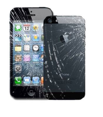 iPhone 5 Broken Glass + Back Repair (Both)