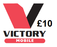Victory Mobile £10 Topup Voucher