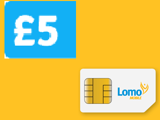 Lomo Mobile £5 Topup Voucher