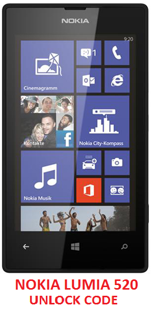 Nokia Lumia 520 Cheap Unlocking Code