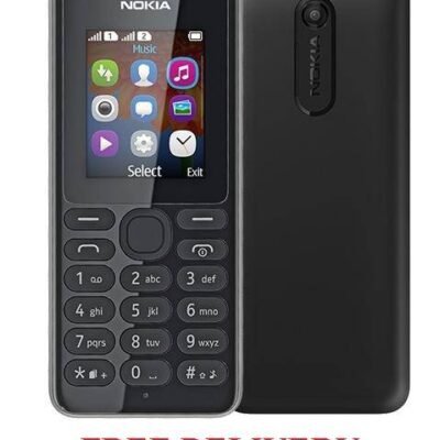 Nokia 108 Dual SIM Pay As You Go Phone - Unlocked - Black