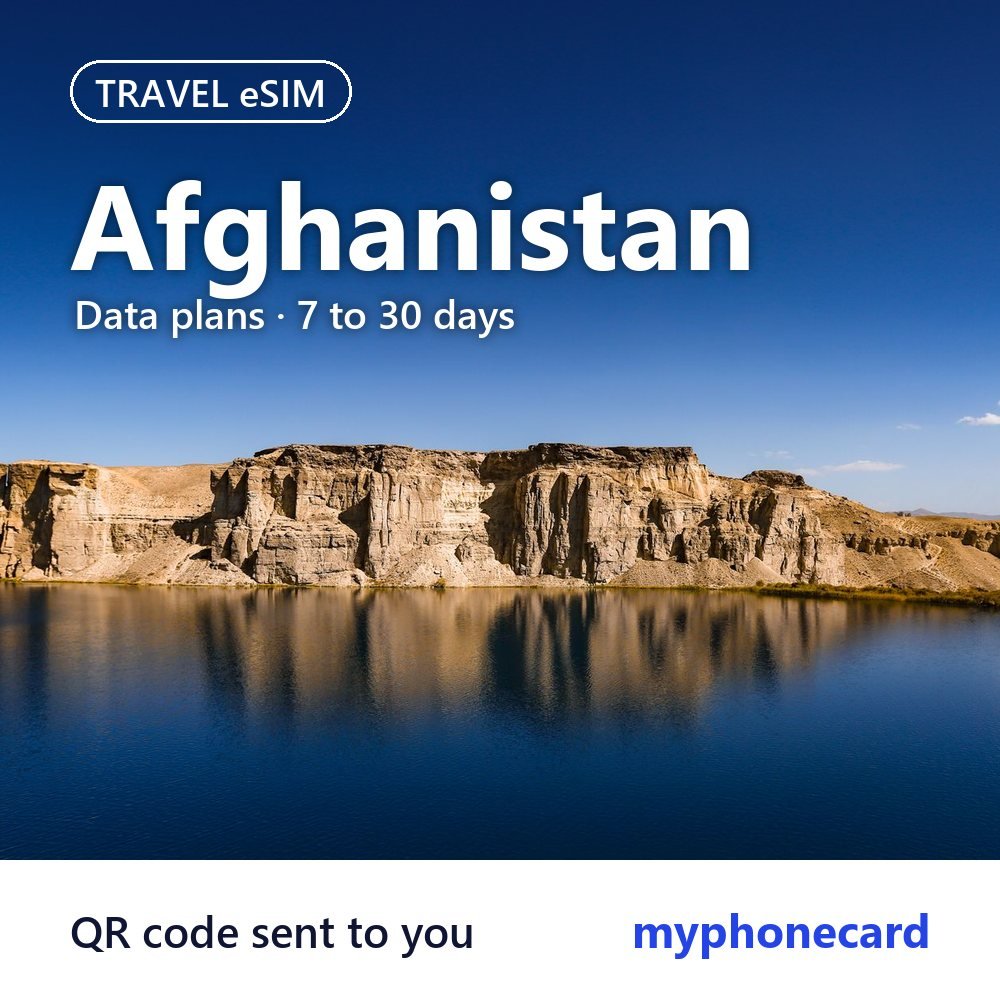 Afghanistan Travel eSIM – Data Plans from 7 to 30 Days