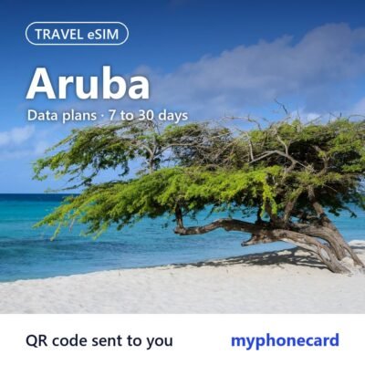Aruba Travel eSIM – Data Plans from 7 to 30 Days