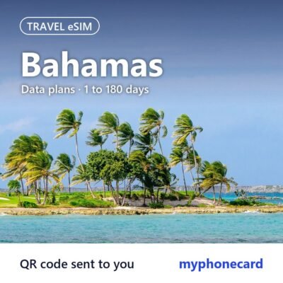 Bahamas Travel eSIM – Data Plans from 1 to 180 Days