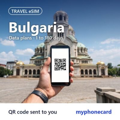 Bulgaria Travel eSIM – Data Plans from 1 to 180 Days