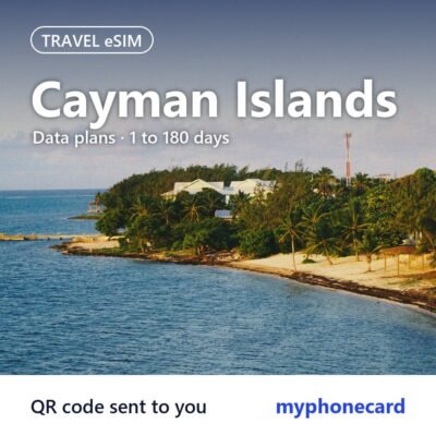 Cayman Islands Travel eSIM – Data Plans from 1 to 180 Days