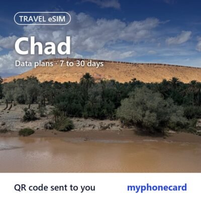 Chad Travel eSIM – Data Plans from 7 to 30 Days