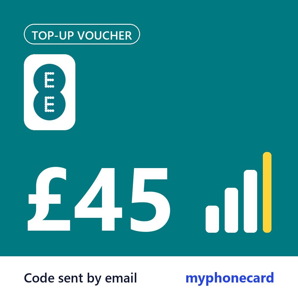 EE £45 Topup Voucher