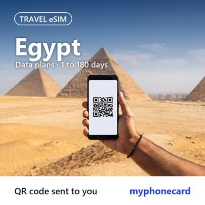 Egypt Travel eSIM – Data Plans from 1 to 180 Days
