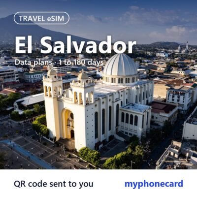El Salvador Travel eSIM – Data Plans from 1 to 180 Days
