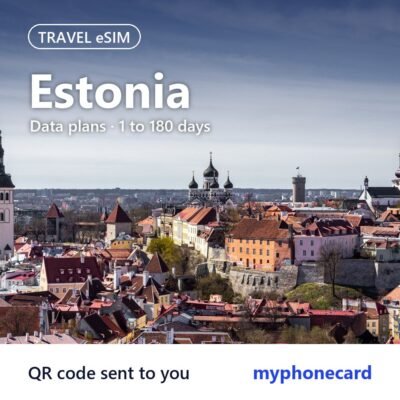 Estonia Travel eSIM – Data Plans from 1 to 180 Days
