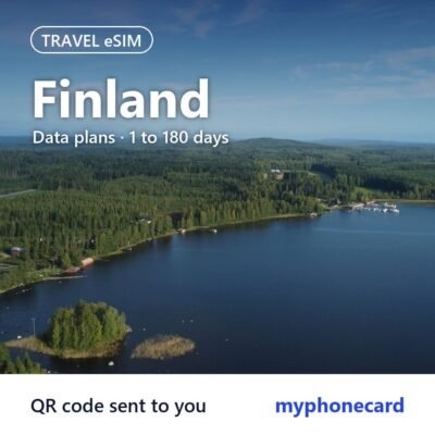 Finland Travel eSIM – Data Plans from 1 to 180 Days