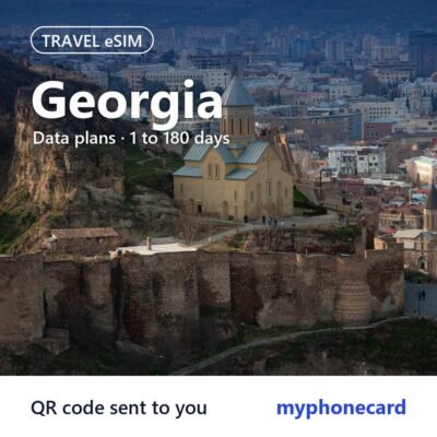 Georgia Travel eSIM – Data Plans from 1 to 180 Days