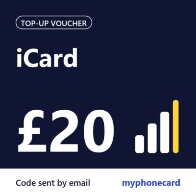 iCard Mobile £20 Topup Voucher