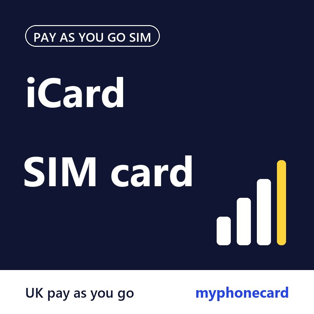 iCard Mobile Pay As You Go SIM