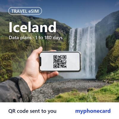 Iceland Travel eSIM – Data Plans from 1 to 180 Days