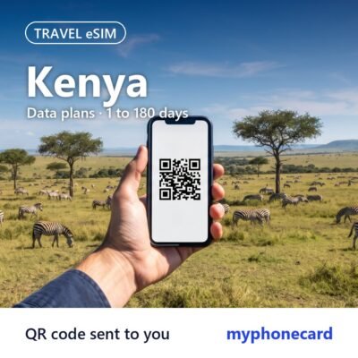 Kenya Travel eSIM – Data Plans from 1 to 180 Days