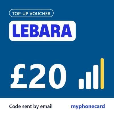 Lebara Mobile £20 Topup Voucher