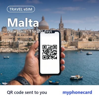 Malta Travel eSIM – Data Plans from 1 to 180 Days