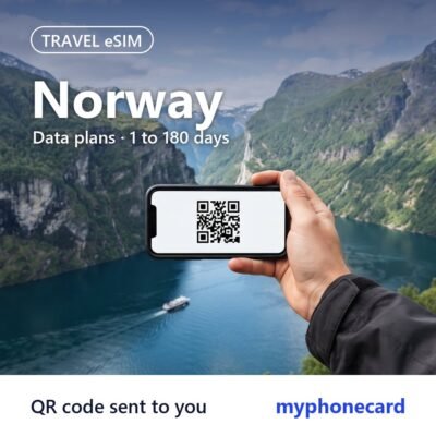 Norway Travel eSIM – Data Plans from 1 to 180 Days