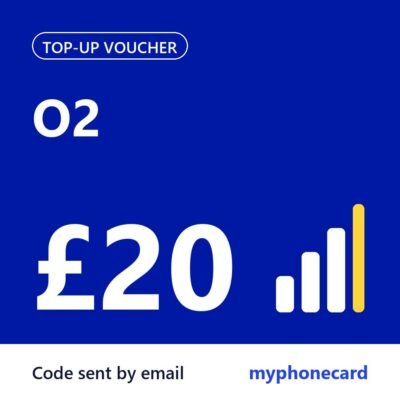 O2 Mobile £20 Topup Voucher