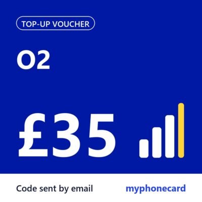 O2 Mobile £35 Topup Voucher