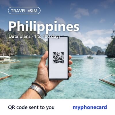 Philippines Travel eSIM – Data Plans from 1 to 180 Days